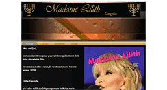 Desktop Screenshot of madame-lilith.de